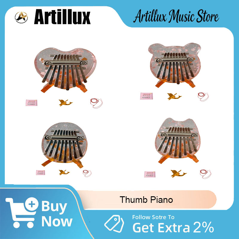 Musical Instrument Kalimba - Piano de Dedo Artillux Novo e