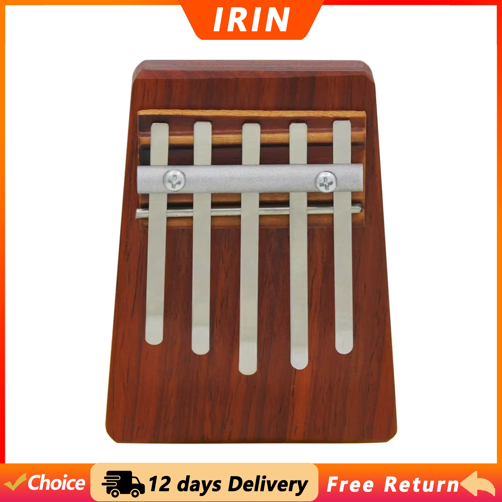 Musical Instrument Kalimba - Kalimba IRIN de 5 Tons, Piano