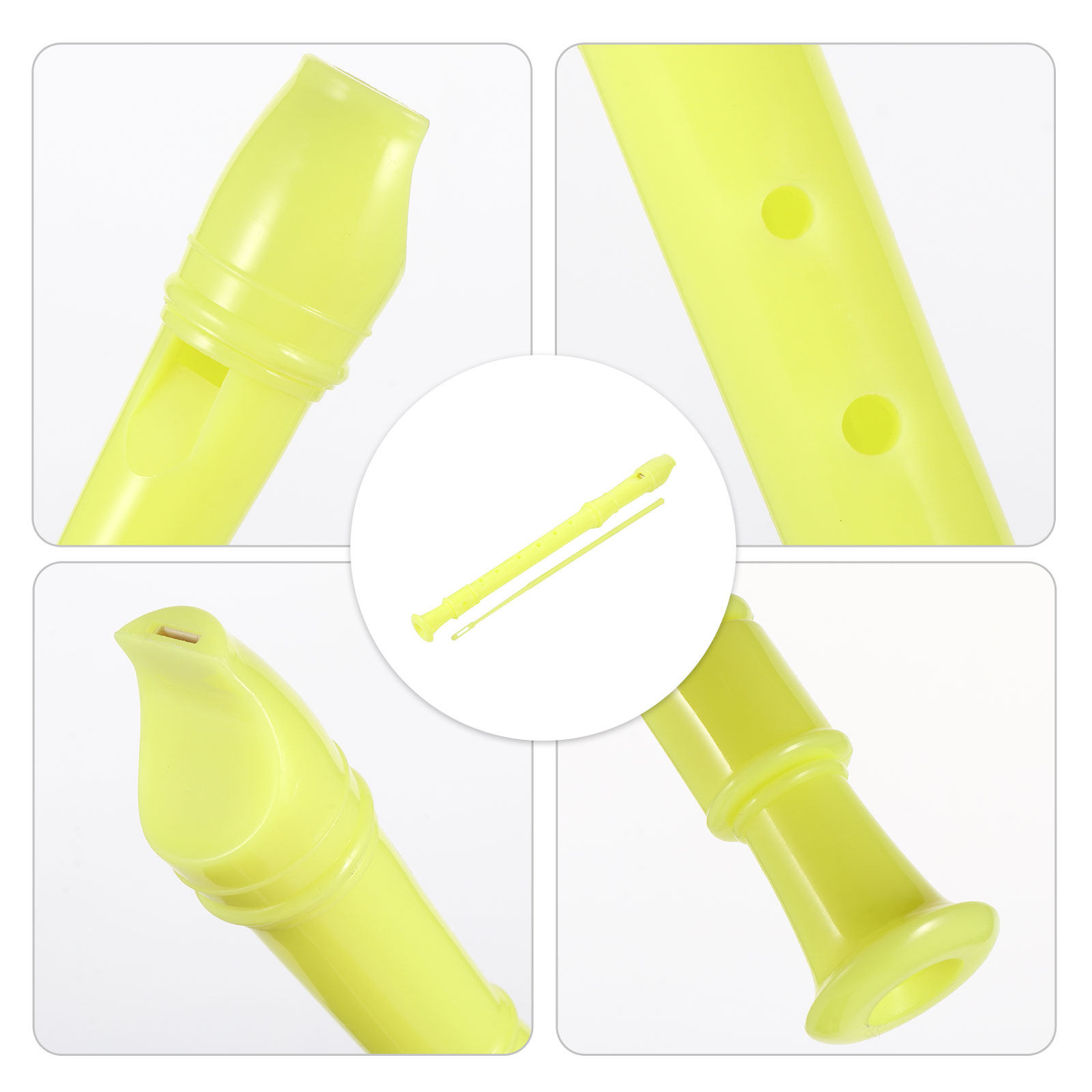 Soprano Recorder Plastic - 1 Conjunto de Flauta Doce Soprano
