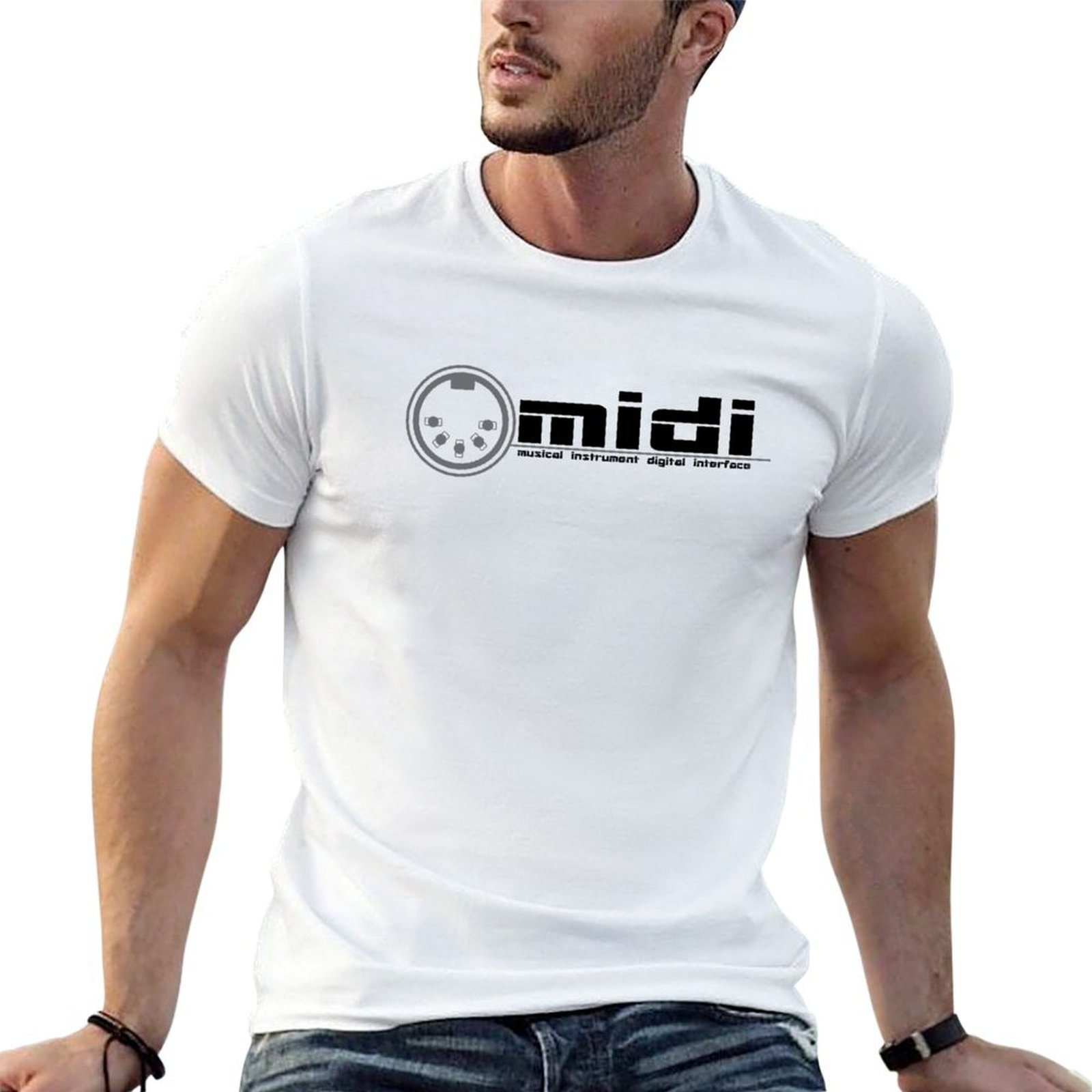 Musical Instrument Digital Interface (Midi) - Camiseta MIDI - Musical Instrument Digital
