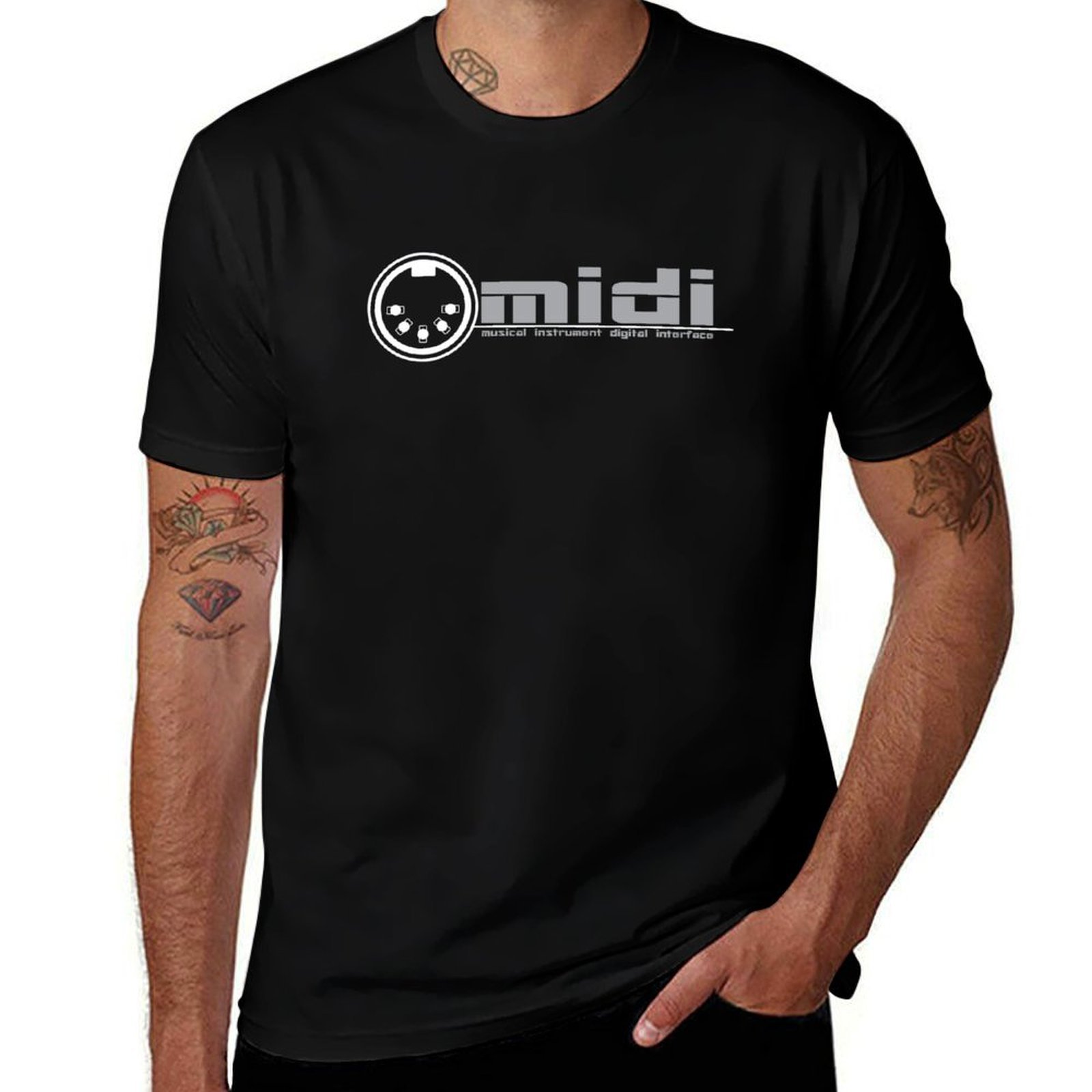 Musical Instrument Digital Interface (Midi) - Camiseta MIDI - Interface Digital para