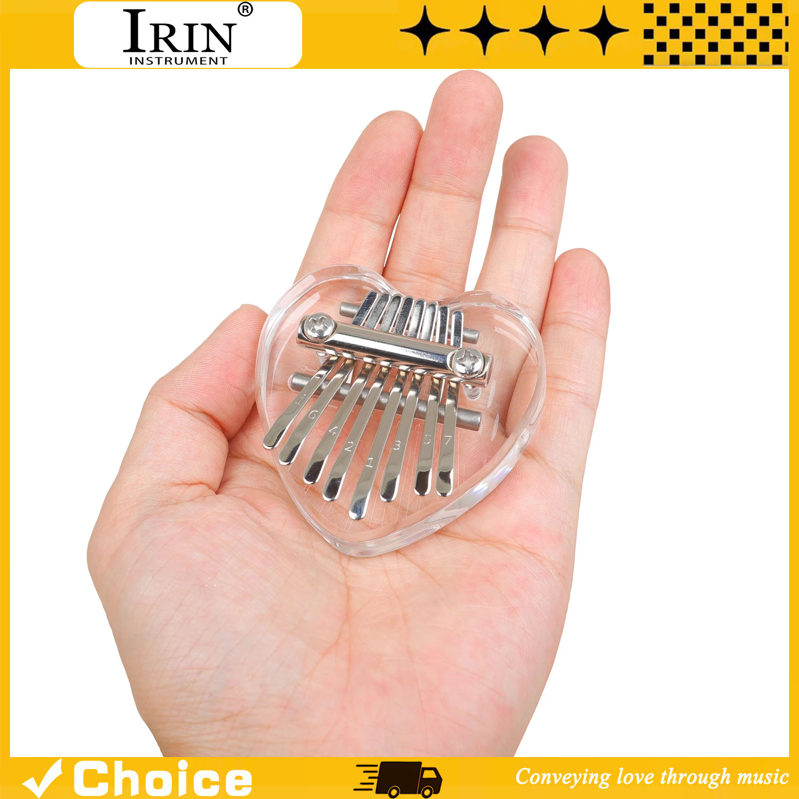 Musical Instrument Kalimba - Kalimba Mini Piano de Dedo com