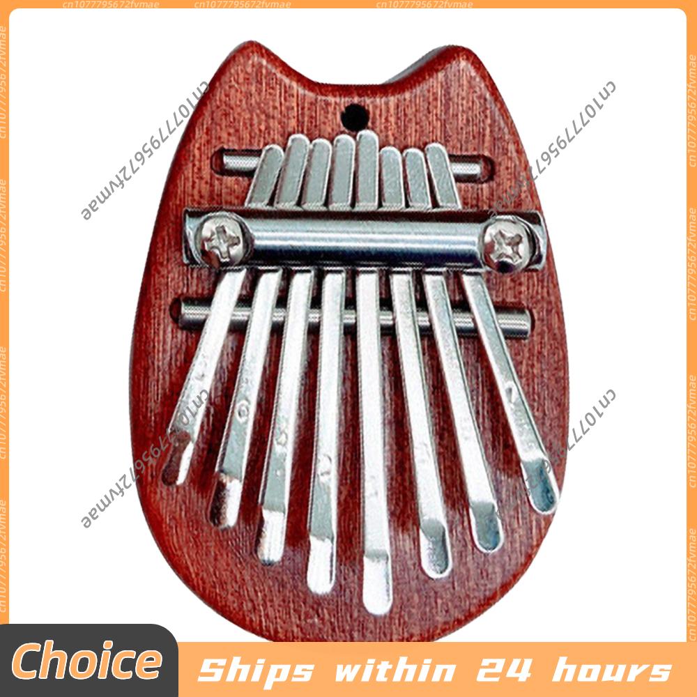 Musical Instrument Kalimba - Mini Kalimba de Madeira com 8