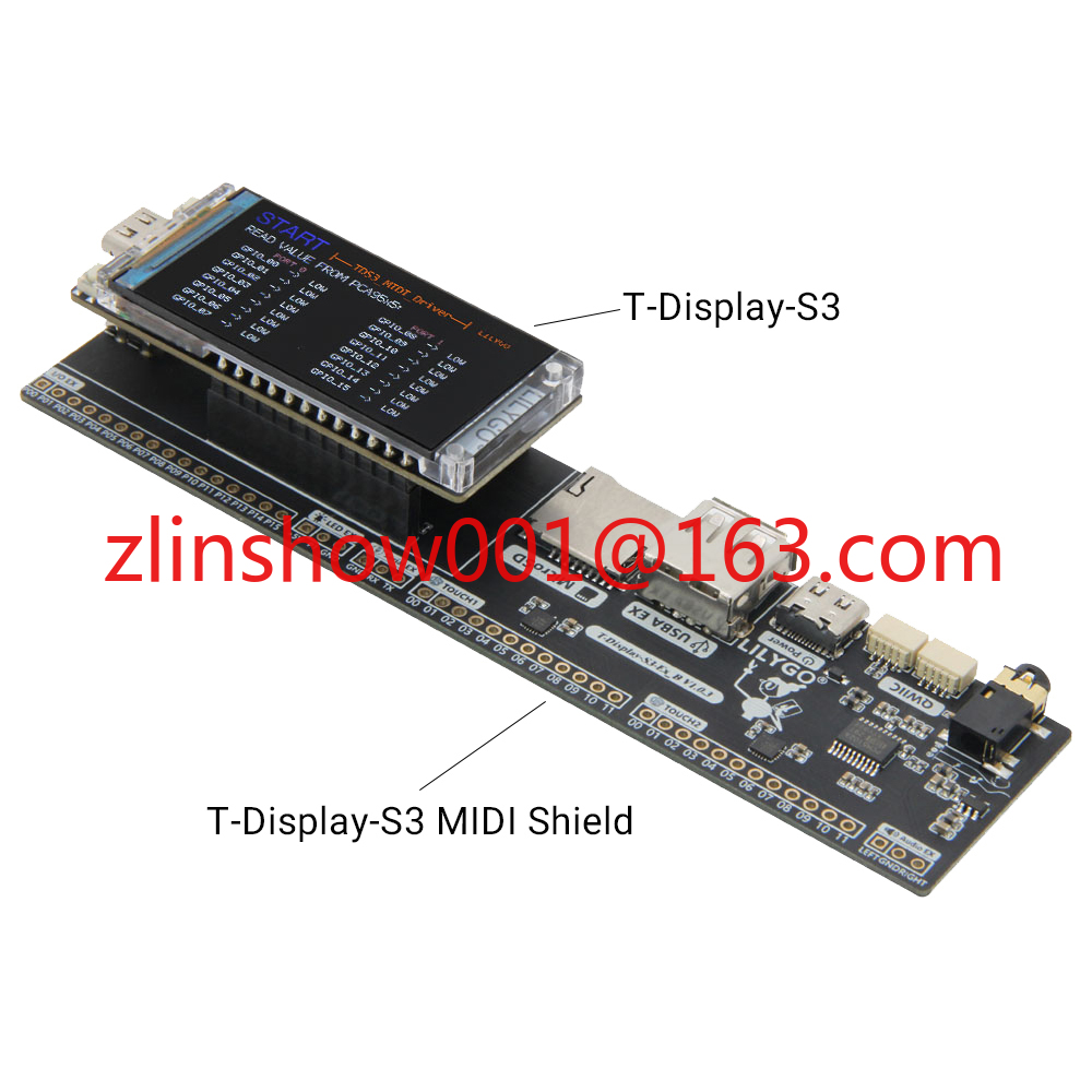 Musical Instrument Digital Interface (Midi) - Placa de desenvolvimento de escudo MIDI