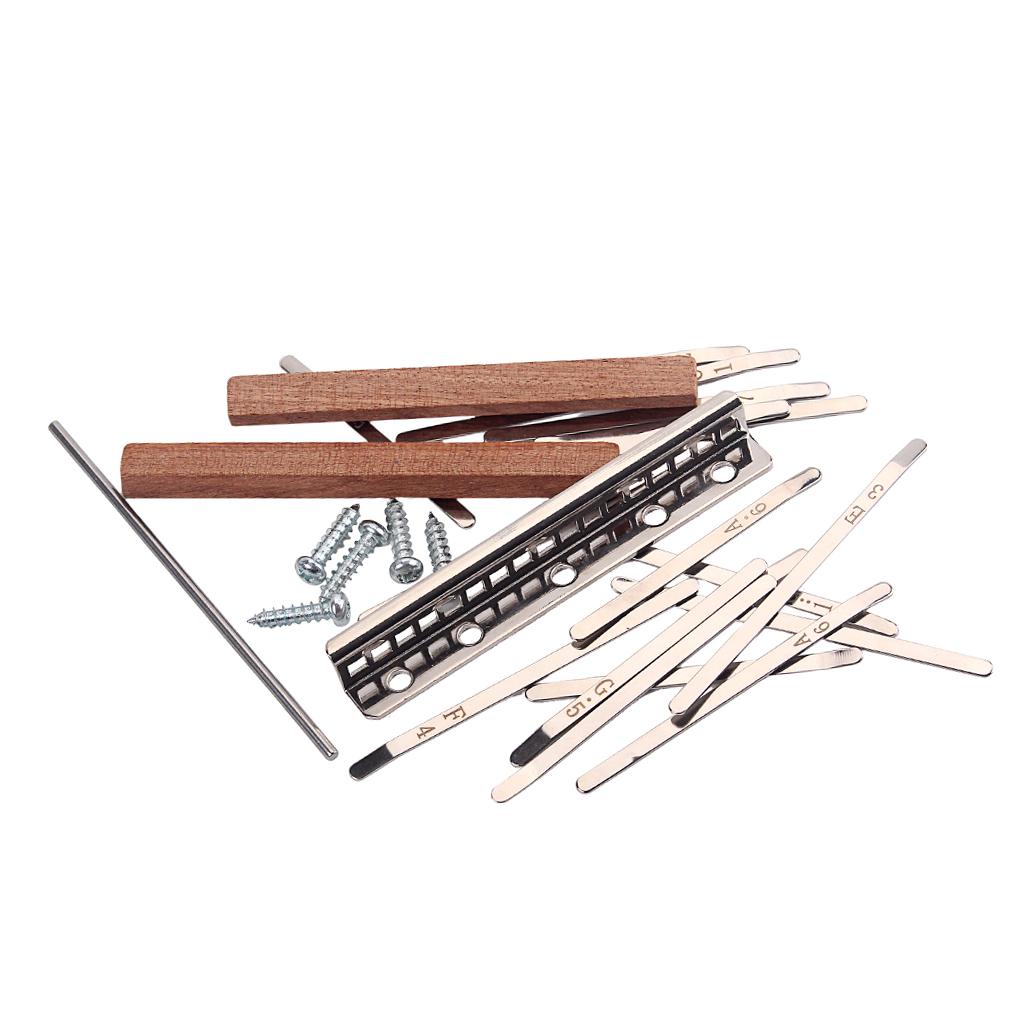 Musical Instrument Kalimba - Kit de Peças DIY para Kalimba