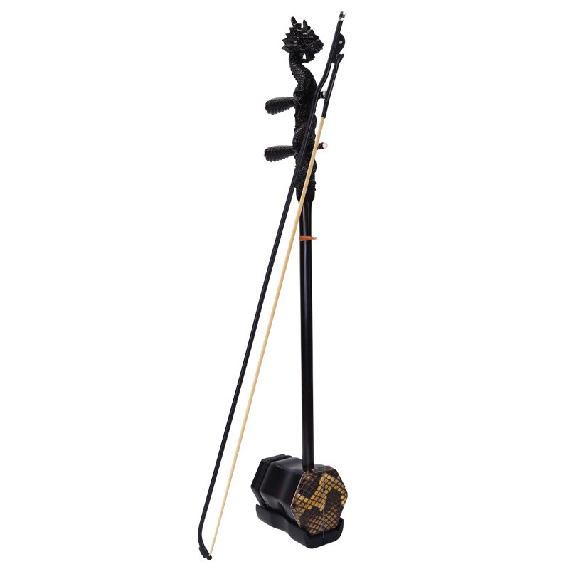 Musical Instrument Manufacturers - Erhu Hexagonal Chinês de Ébano com