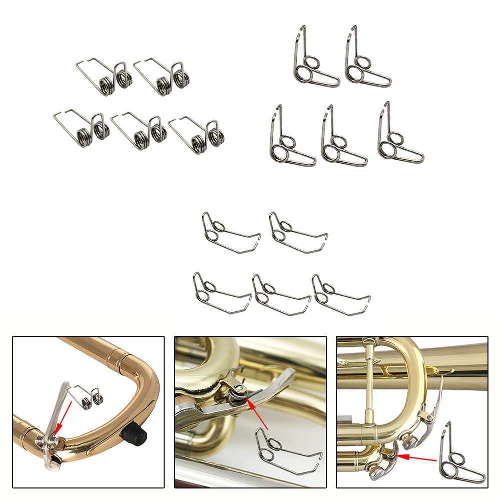 Musical Instrument Manufacturers - 5 pçs trompete de ferro trombone
