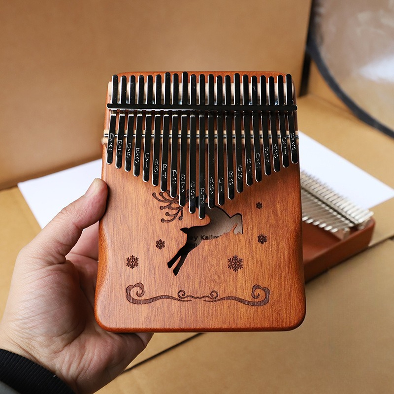 Kalimba de madeira sólida, 21  - Musical Instrument Kalimba avaliação e preço