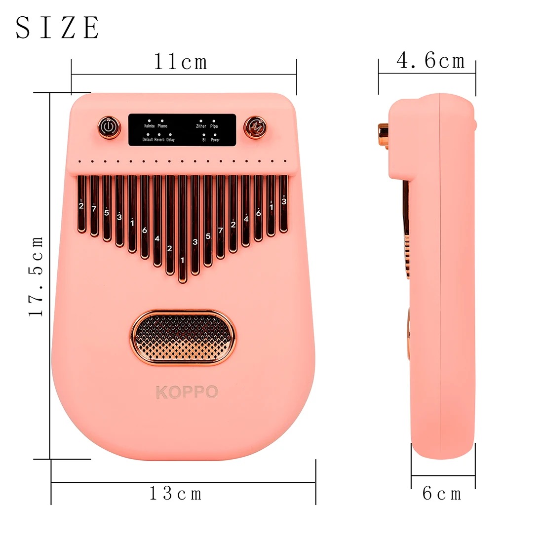 Kalimba Elétrica de 17 Teclas, - Musical Instrument Kalimba avaliação e preço