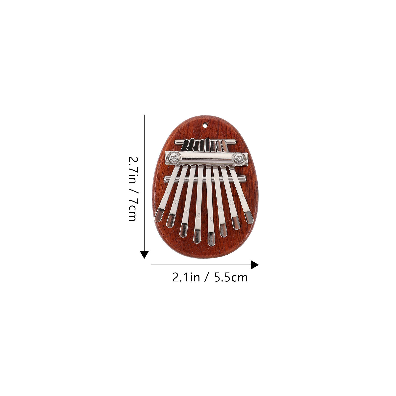 Conjunto de Kalimba Mini com 8 - Musical Instrument Kalimba avaliação e preço
