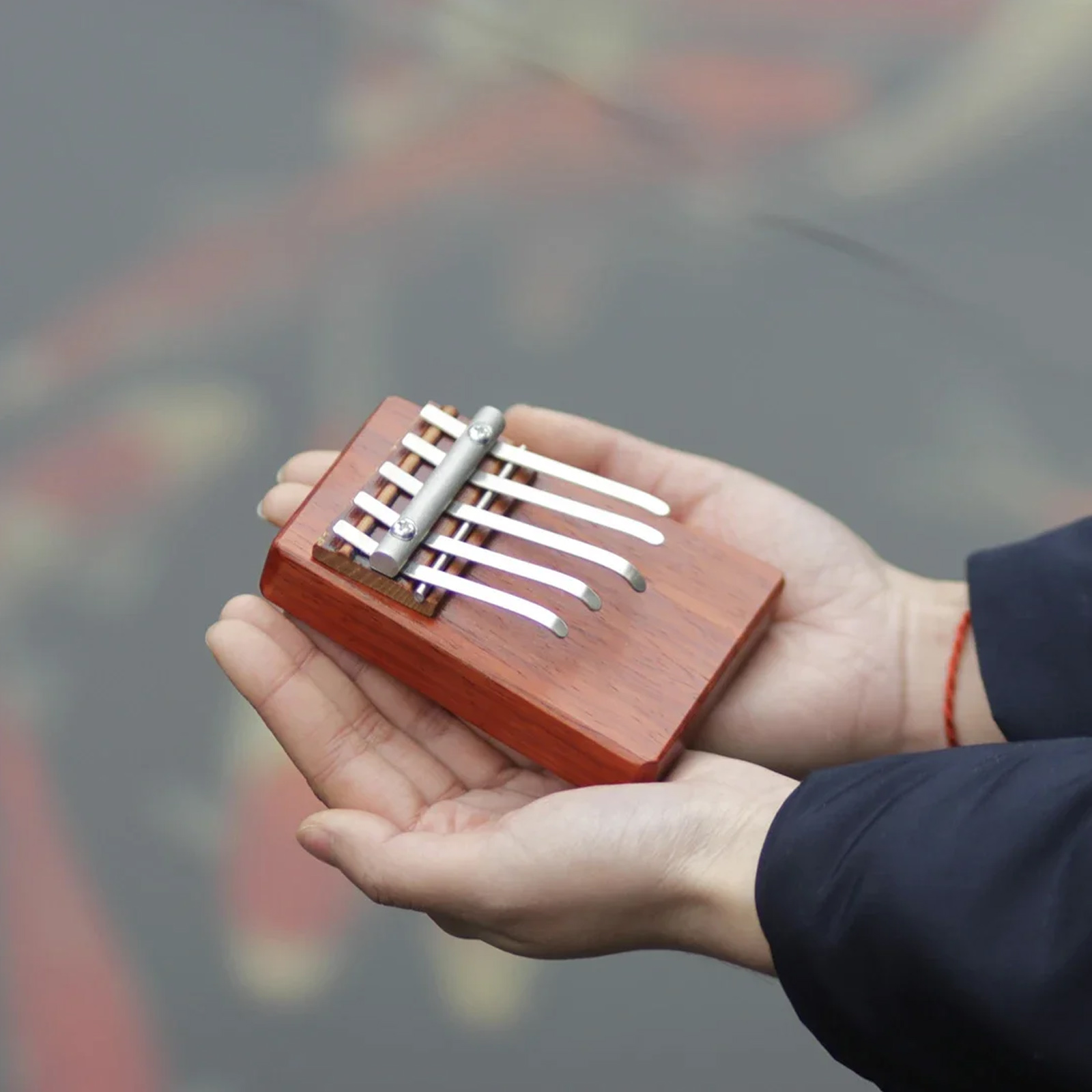Kalimba IRIN de 5 Tons, Piano  - Musical Instrument Kalimba avaliação e preço