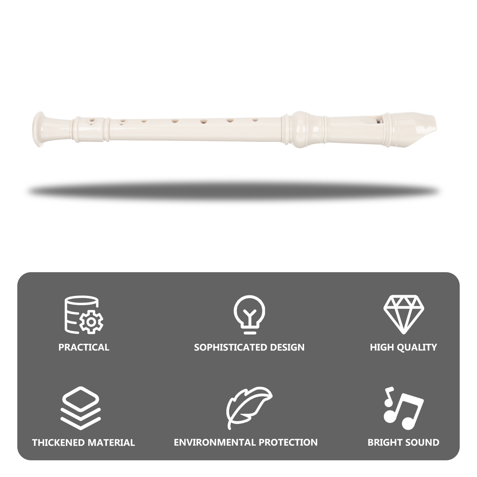 1 conjunto de clarinete sopran - Soprano Recorder Plastic avaliação e preço