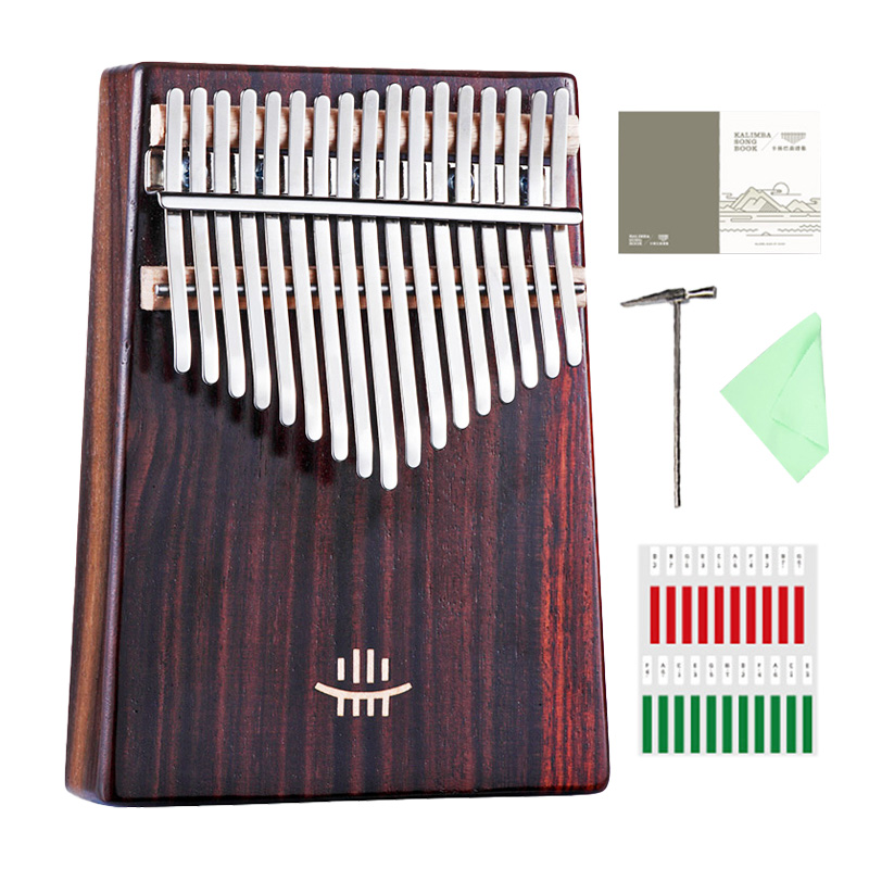 Hluru-Piano completo de madeir - Musical Instrument Kalimba avaliação e preço