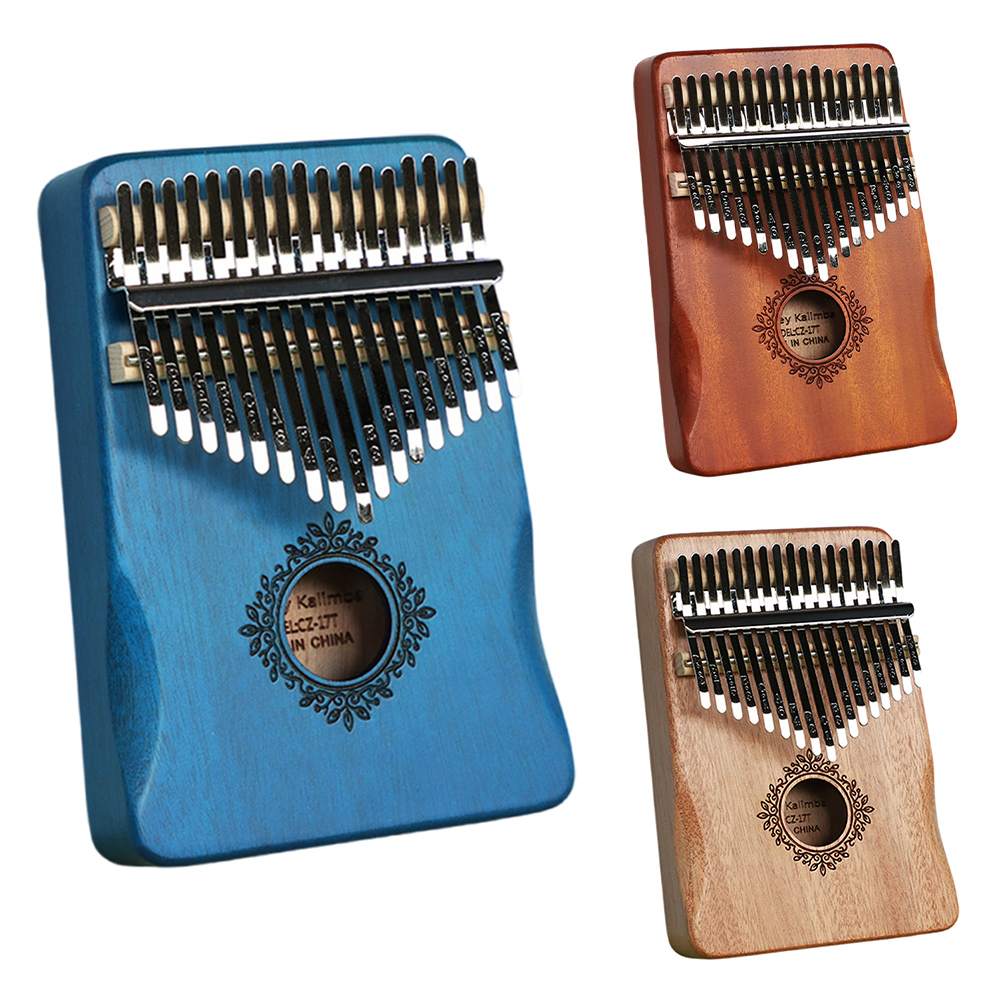 Mini Kalimba de Madeira 8/17 T - Musical Instrument Kalimba avaliação e preço