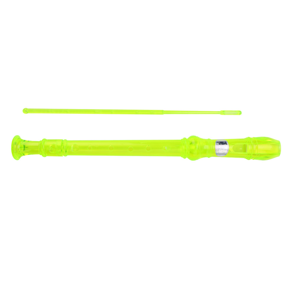 Flauta Doce Translúcida de 8 F - Soprano Recorder Plastic avaliação e preço