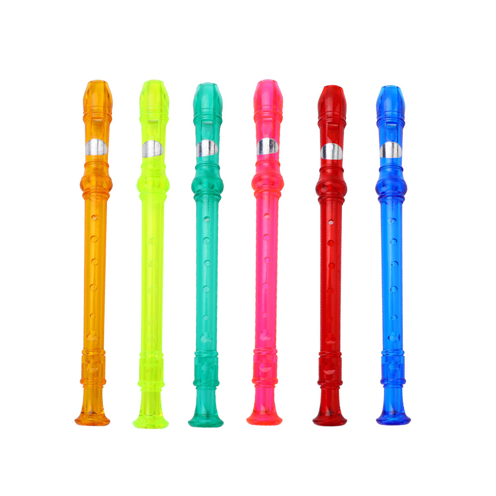 Flauta Doce Translúcida de 8 F - Soprano Recorder Plastic avaliação e preço