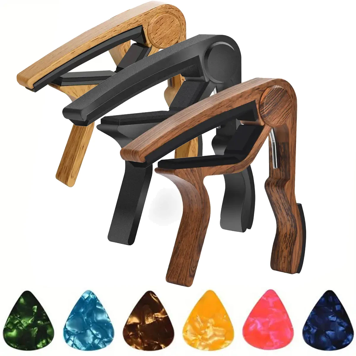 Capo de guitarra de liga de zi - Musical Instrument Dulcimer avaliação e preço