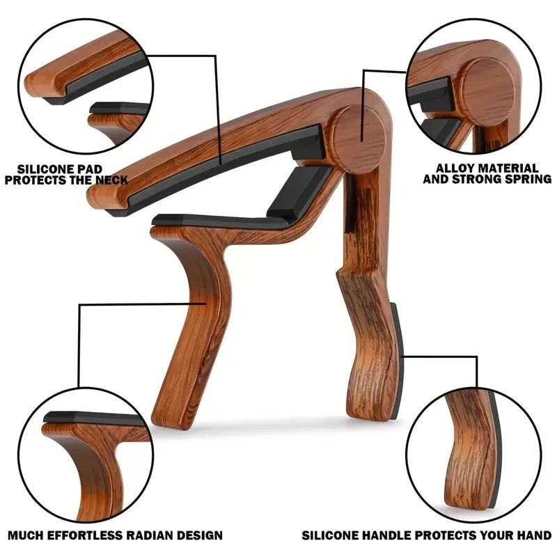 Capo de guitarra de liga de zi - Musical Instrument Dulcimer avaliação e preço
