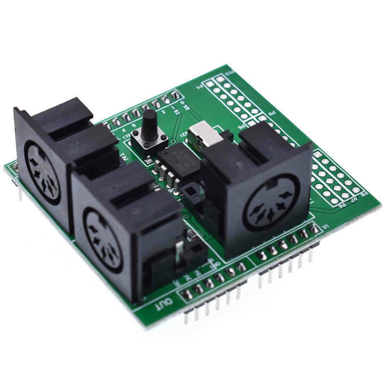 Placa adaptadora de música MID - Musical Instrument Digital Interface (Midi) avaliação e preço