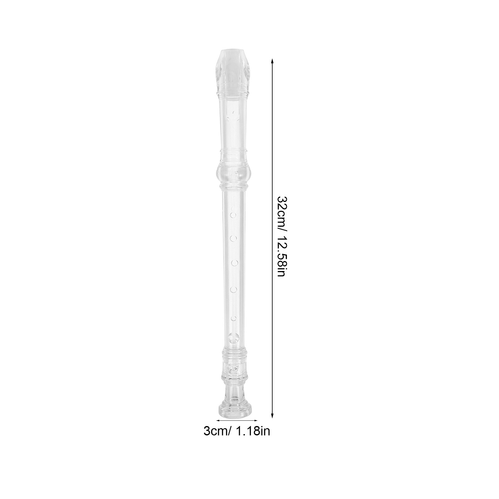 1 Conjunto de Flauta Doce Sopr - Soprano Recorder Plastic avaliação e preço