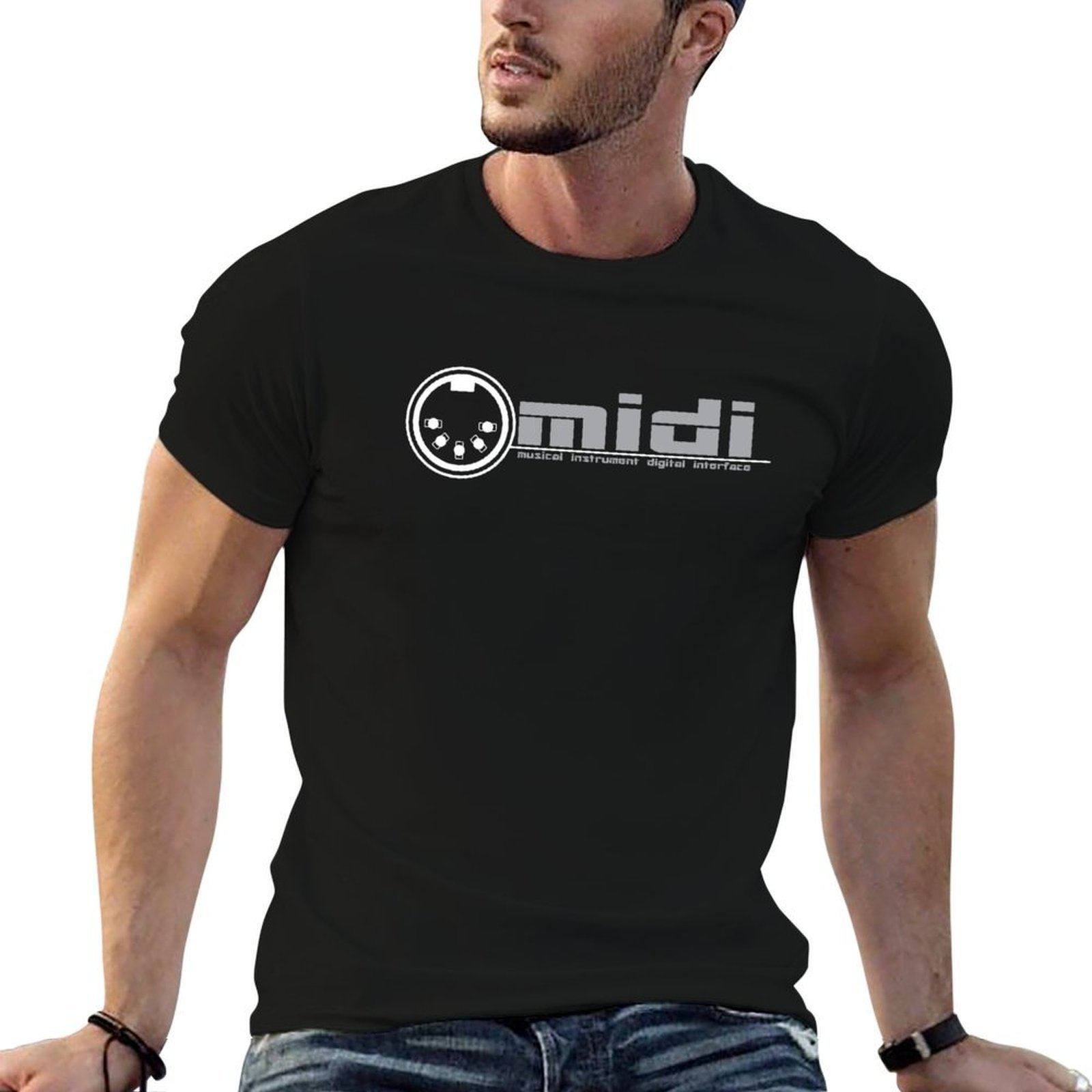 Camiseta MIDI - Musical Instru - Musical Instrument Digital Interface (Midi) avaliação e preço