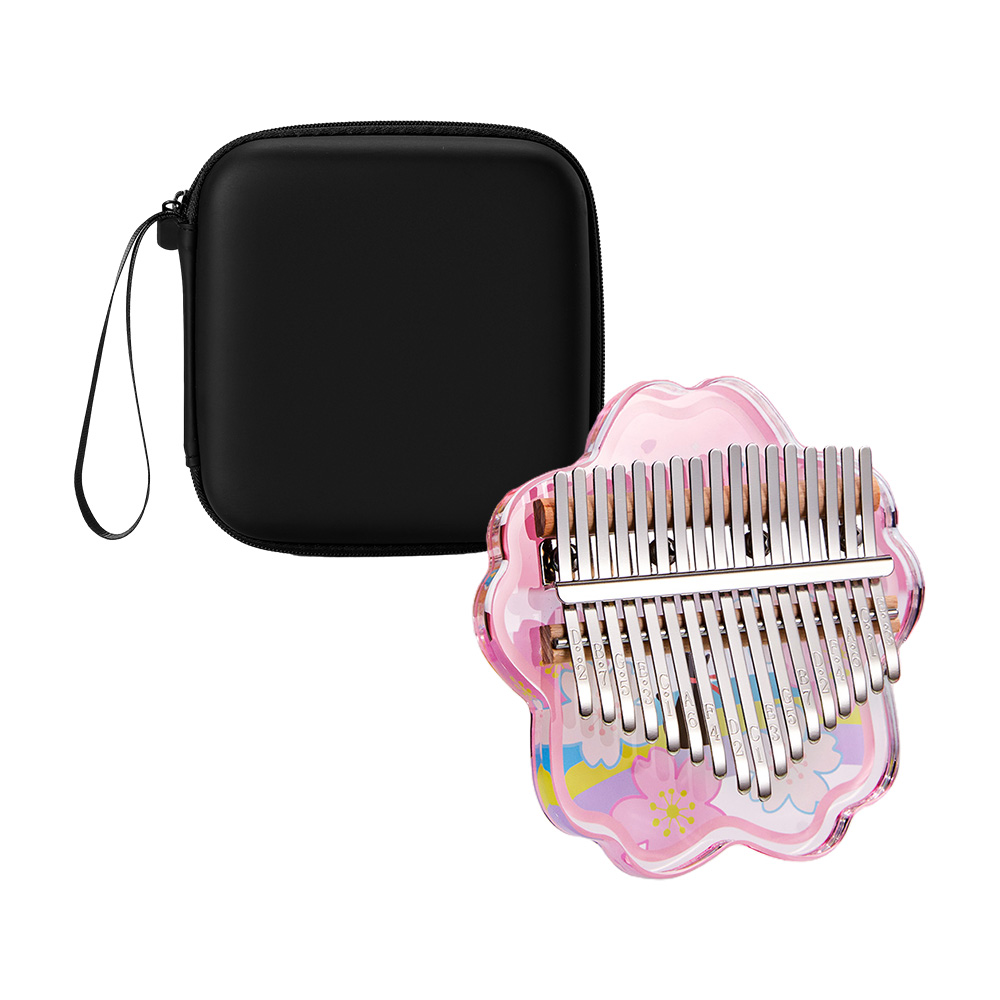 Mini Polegar Piano 17 Teclas P - Musical Instrument Kalimba avaliação e preço