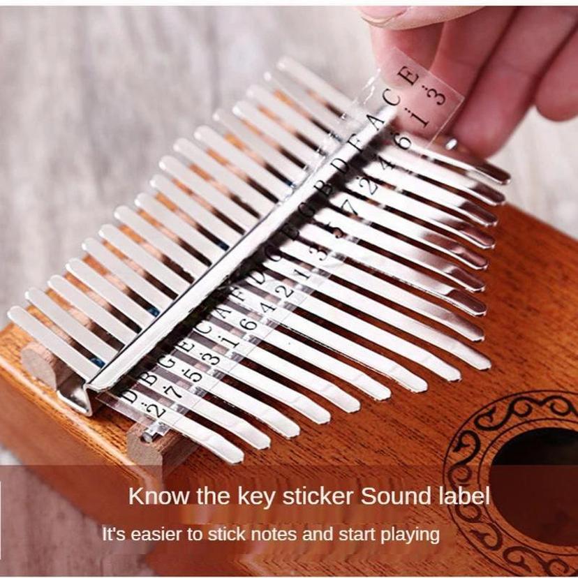 Retro Kalimba 17 Key Thumb Pia - Musical Instrument Kalimba avaliação e preço