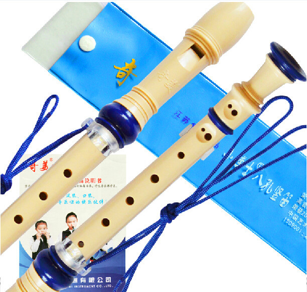 Venda quente alemão 8 buracos  - Soprano Recorder Plastic avaliação e preço