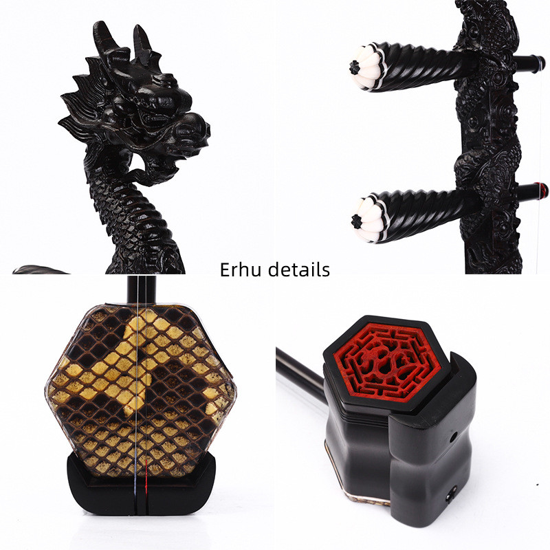 Erhu Hexagonal Chinês de Ébano - Musical Instrument Manufacturers avaliação e preço