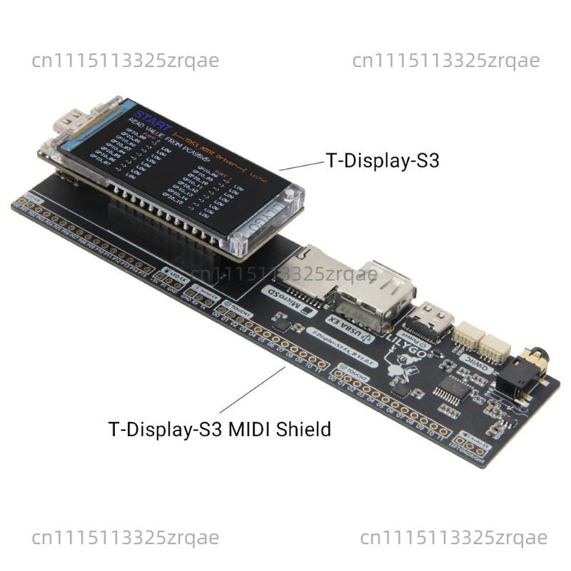 Placa de Desenvolvimento T-Dis - Musical Instrument Digital Interface (Midi) avaliação e preço