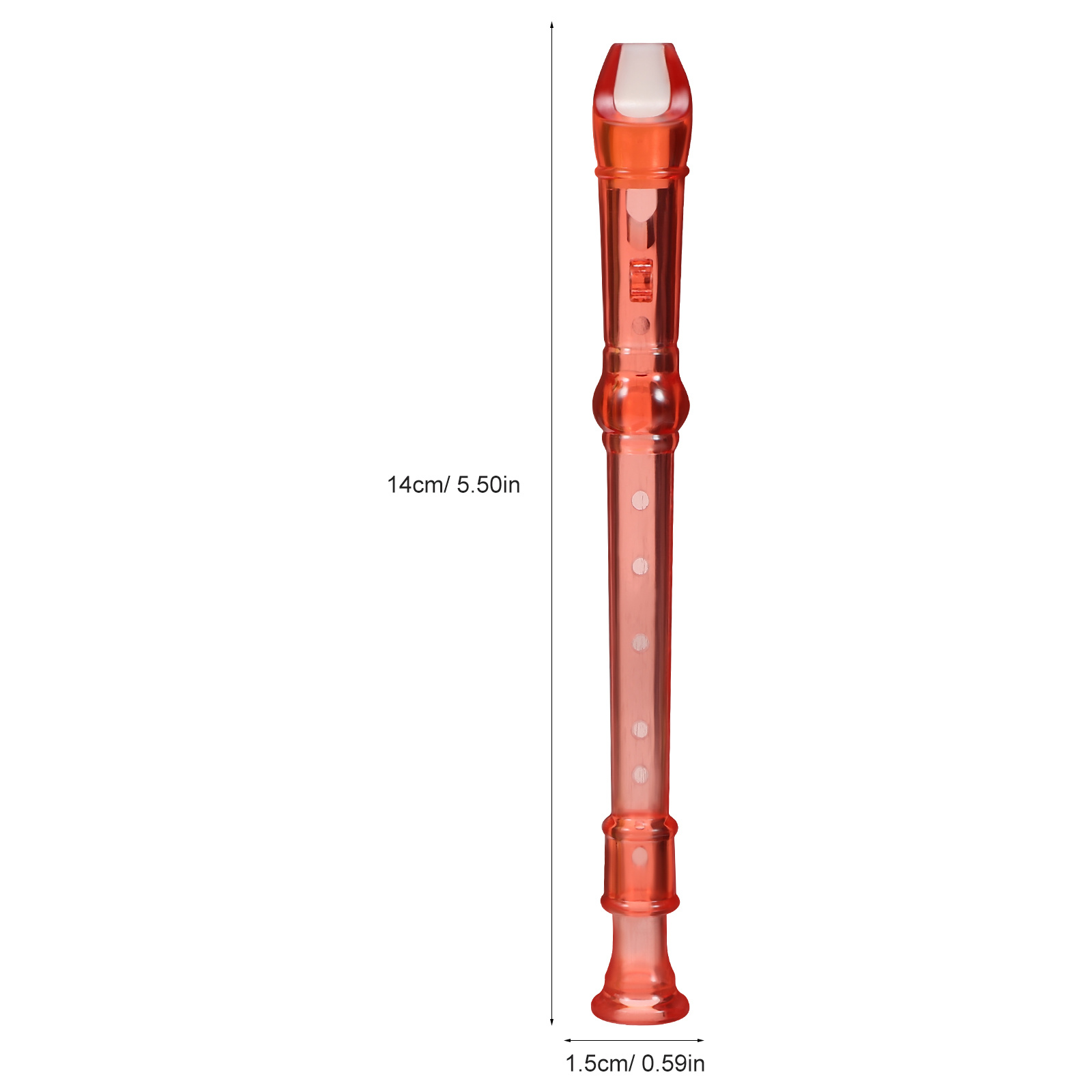 8 Peças de Instrumentos Musica - Soprano Recorder Plastic avaliação e preço