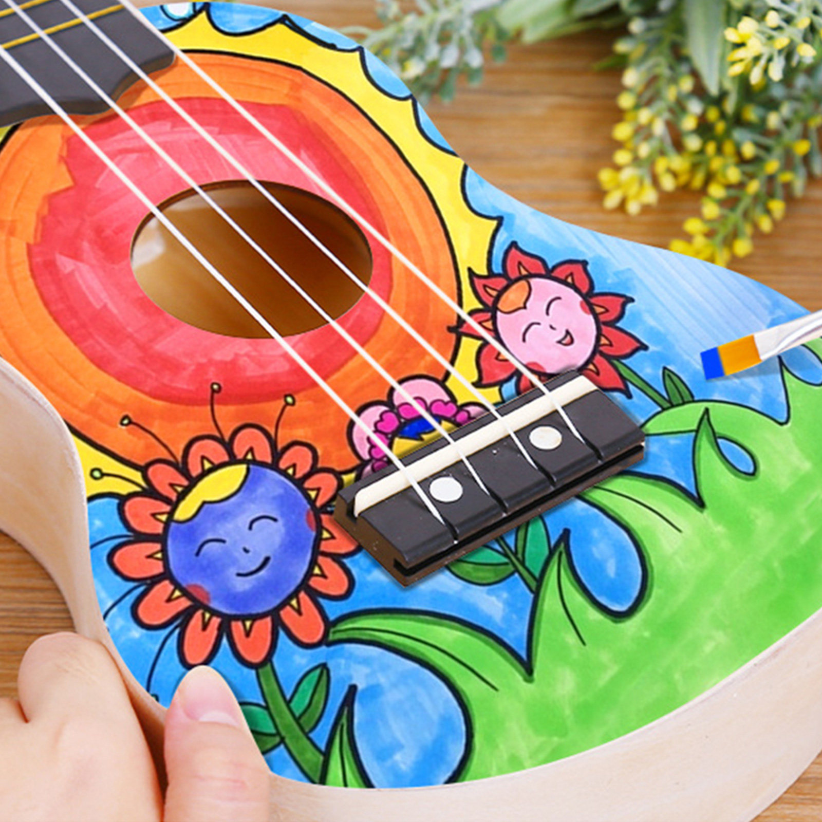 Kit DIY de Ukulele de 21 Poleg - Musical Instrument Hawaii avaliação e preço