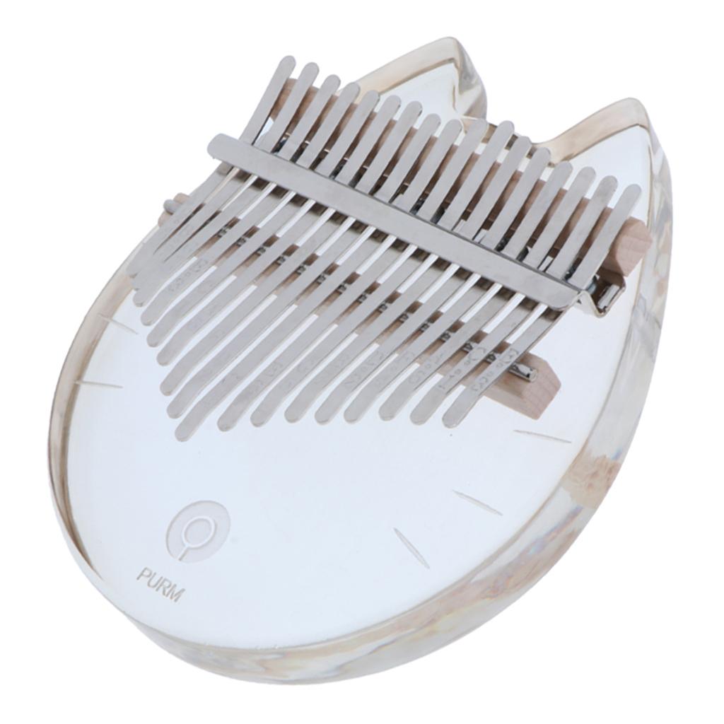 Kalimba de 17 Teclas em Acríli - Musical Instrument Kalimba avaliação e preço