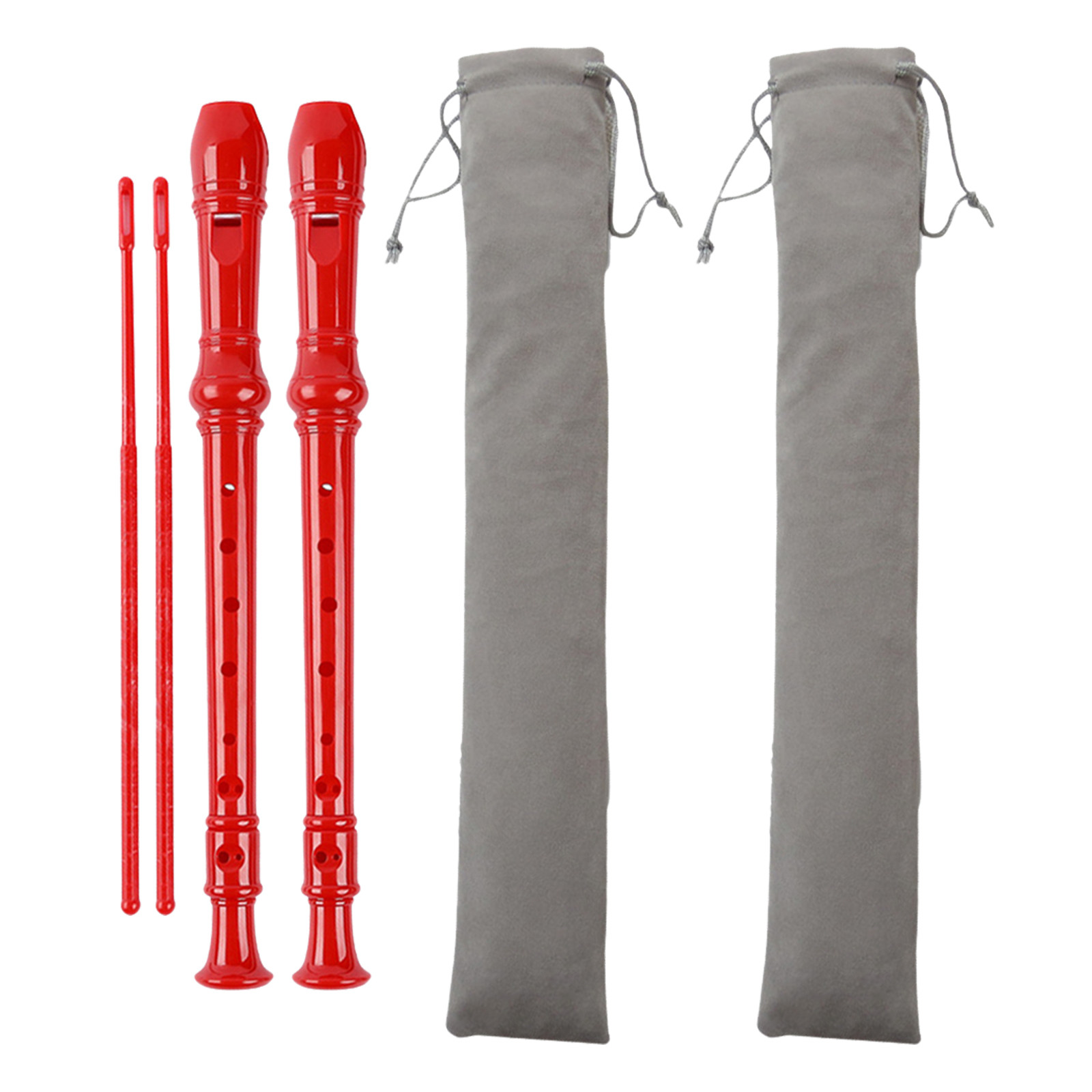 2 Conjuntos de Flautas Soprano - Soprano Recorder Plastic avaliação e preço